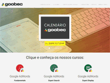 Tablet Screenshot of goobec.com.br